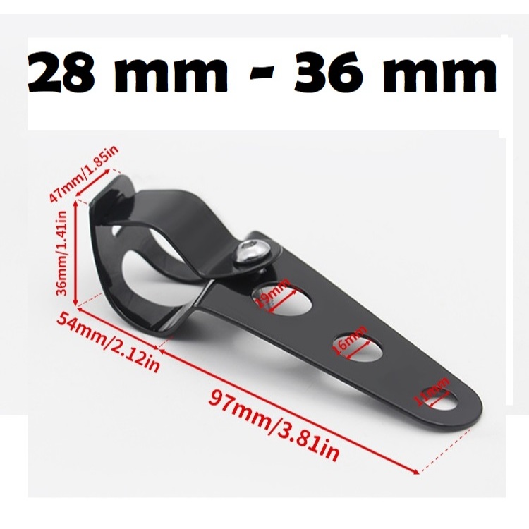 KLSUS bracket lampu universal custom kuping lampu custom GL TIGER MEGAPRO NINJA CB VIXION SCORPIO