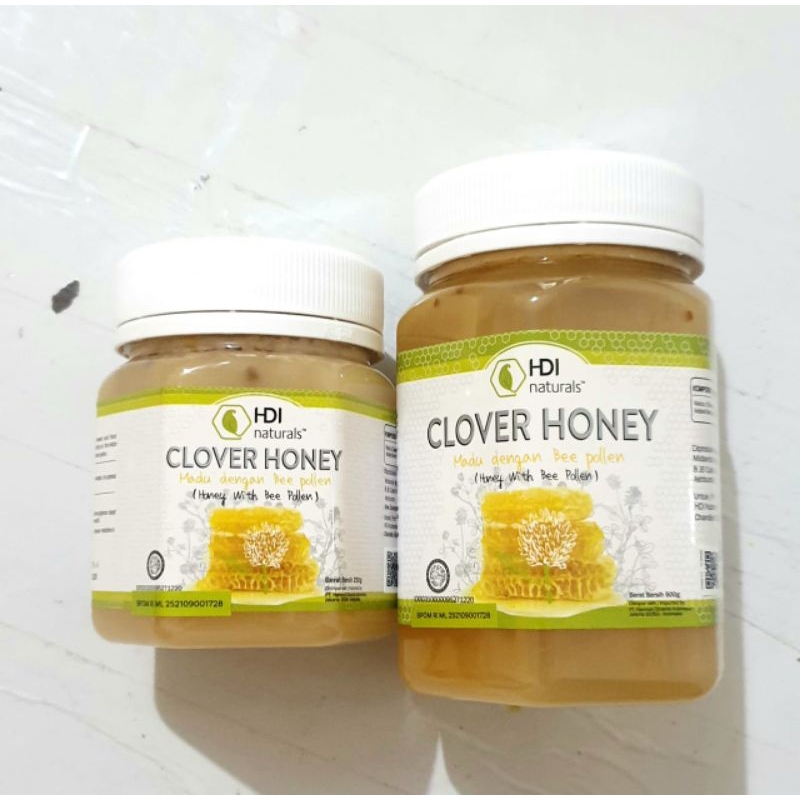 

MADU CLOVER HONEY HDI 250GR & 500GR EXP 2028