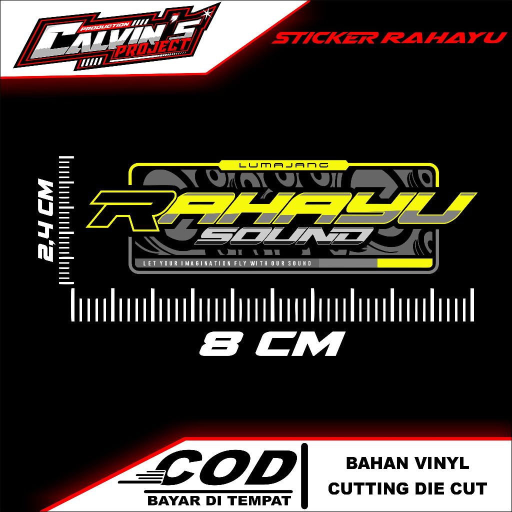 

STIKER SOUND SYSTEM RAHAYU SOUND TULUP LUMAJANG ORIGINAL BAHAN VINLY ANTI AIR PREMIUM