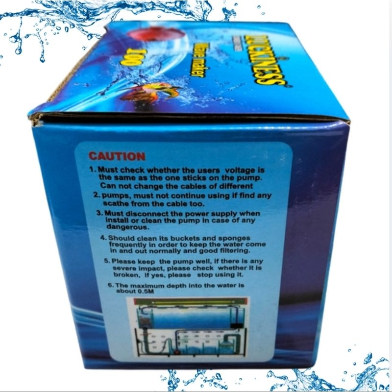 LUCKINESS WAVE MAKER 100 MESIN ARUS OMBAK AIR AQUARIUM