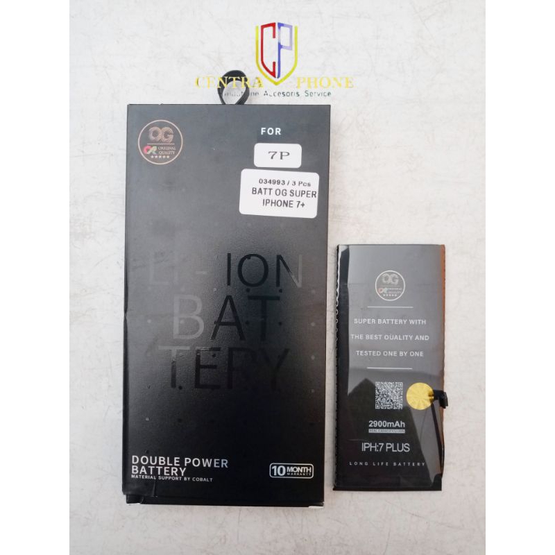 BATRE BATREI BATERAI IPHONE 7+ OG SUPER