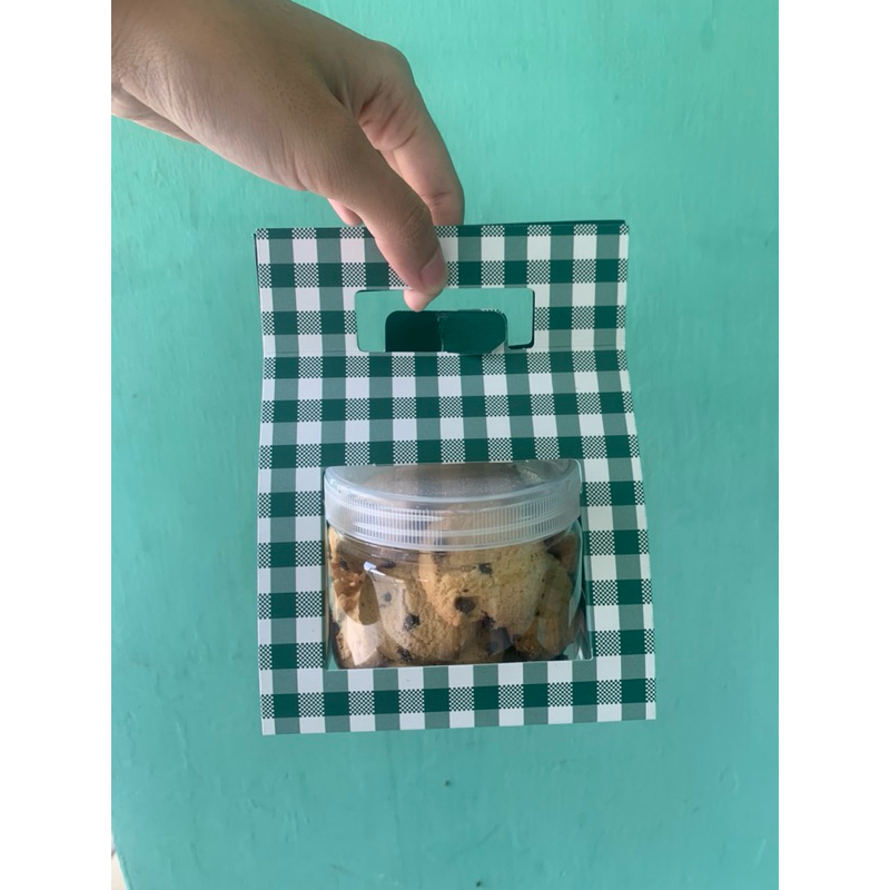 

Hampers cookies isi 120gr toples 400ml HIJAU