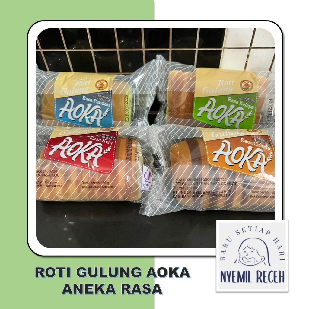 

Roti Gulung Aoka Aneka Rasa