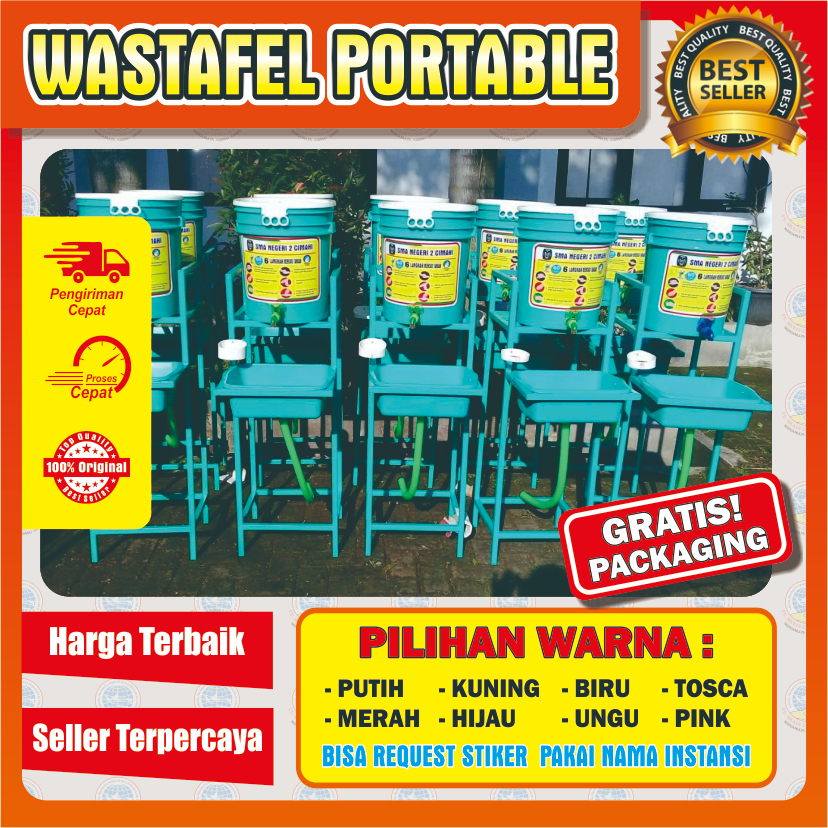 Wastafel Portable Cuci Tangan Pencegah Covid-19
