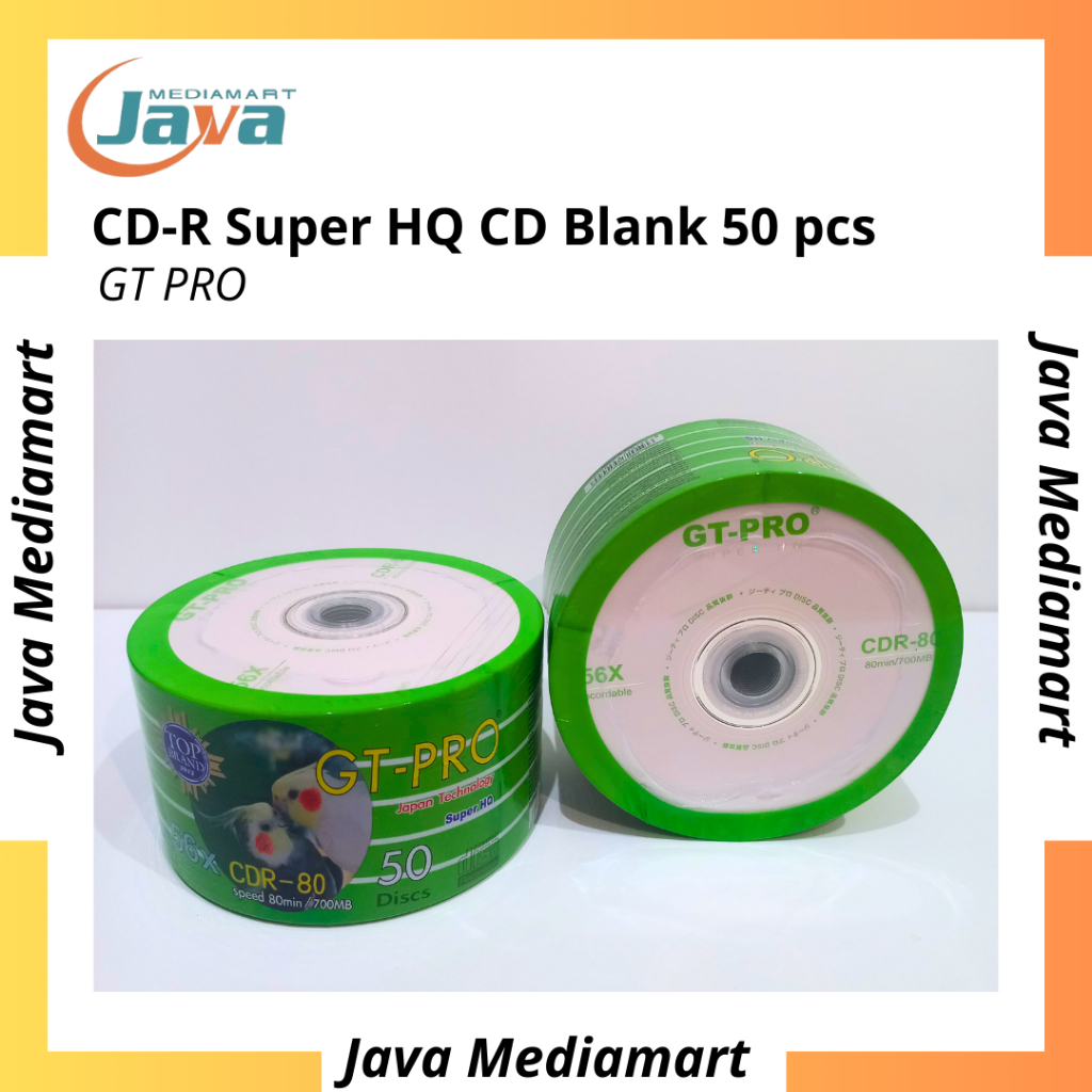 CD-R GT Pro Super HQ CD Blank 50 pcs