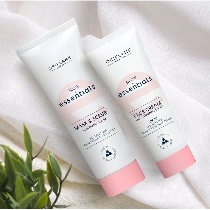 Glow Essentials Face Cream SPF 10 - Face Cream Essentials - Mask & Scrub Essentials