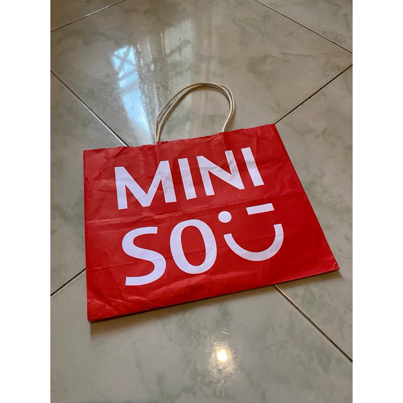 

paperbag miniso original