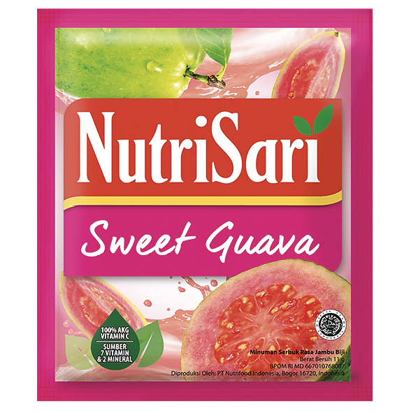 

Nutrisari Sweet Guava 11g [1 Renceng 10bgks]