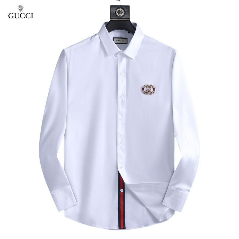 KEMEJA LENGAN PANJANG PRIA GUCCI IMPORT BRANDED