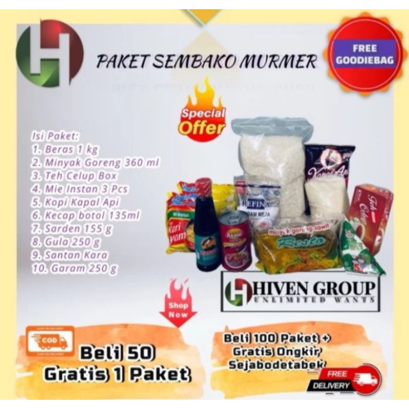 

PAKET SEMBAKO MURMER