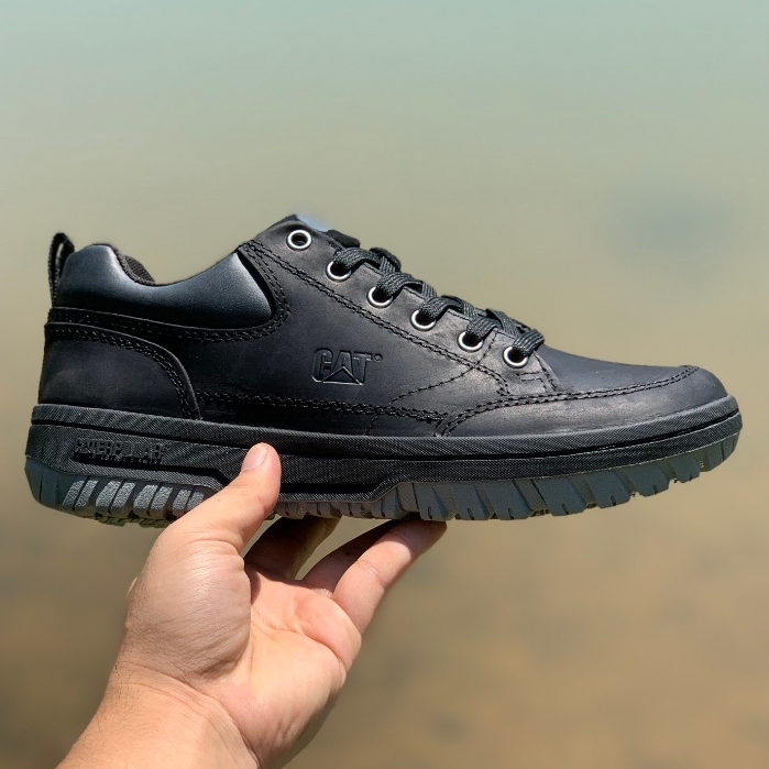 Original Caterpillar Genuine Leather Men Boot Shoes 1451012