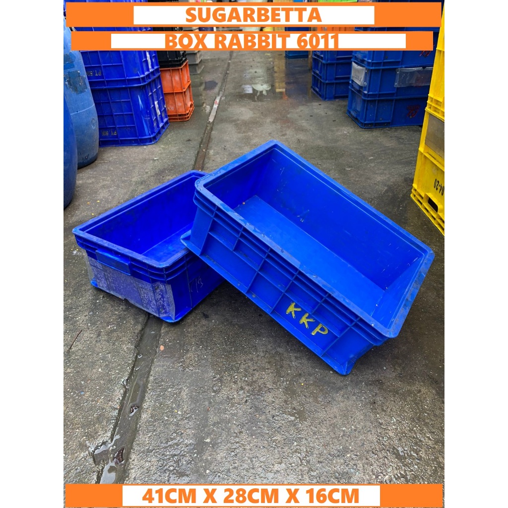 Box Container Plastik Box Rabbit Bok perkakas Box Sparepart Serbaguna Box Rabbit 6011