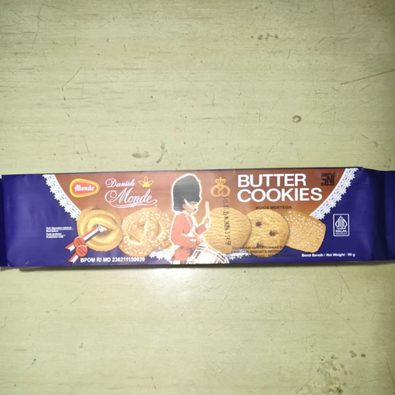 

MONDE DANISH BUTTER COOKIES 90 GR