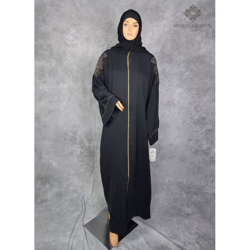 Gamis Wanita Mesir Abaya Import Abaya Kasual Gamis Hitam Wanita Fashion Abaya Hitam Wanita Original/