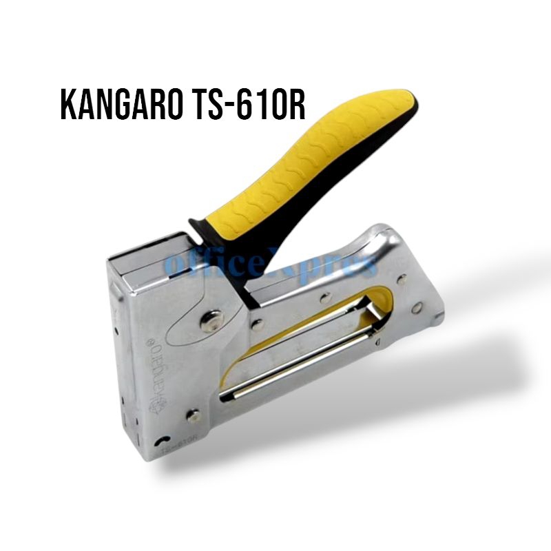 

Alat Stapler Tembak Kangaro Jok Kulit Motor / Guntacker TS 610R Sejenis MAX TGA/ Cekrekan / Pengokot / Stapler Sofa