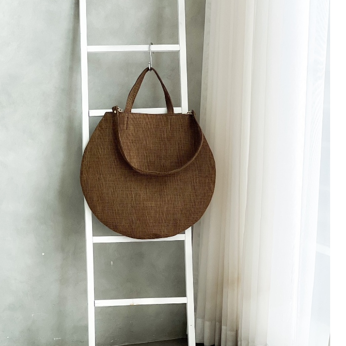 Tas Wanita Handmade Etnik Fashion Karung Goni Tote Bag Sling Bag Tikar Tas Unik - Gwen Tote Bag Wove