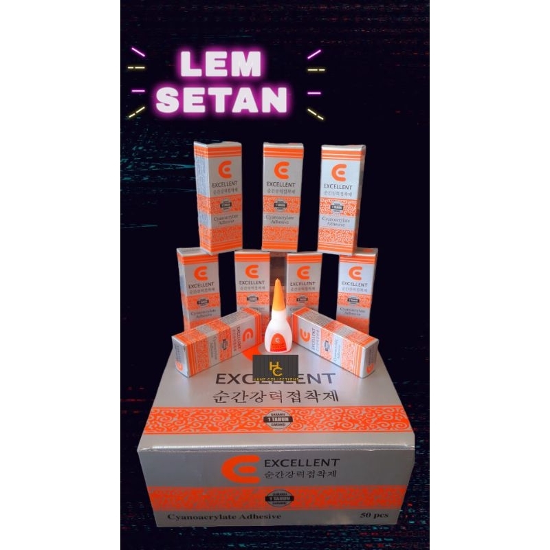 

Lem Korea Excellent / Lem Setan / Lem Alteco paket usaha