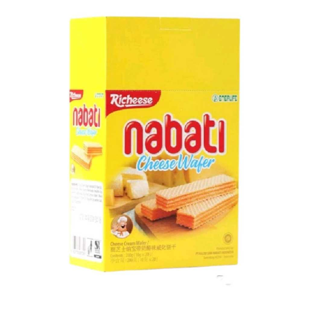 

NABATI WAFER RICHEESE ISI 20PCS 6G