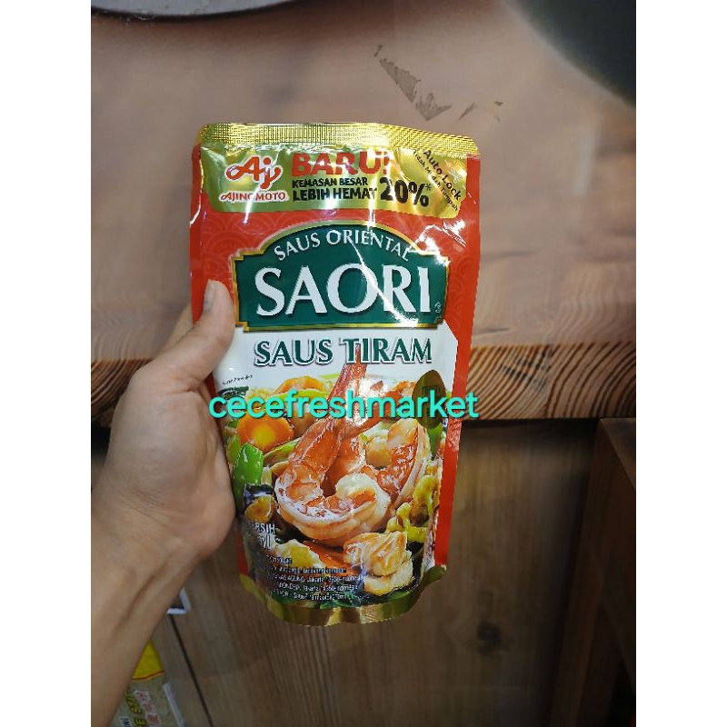 

Jual Saus tiram saori saus oriental pouch 500 ml