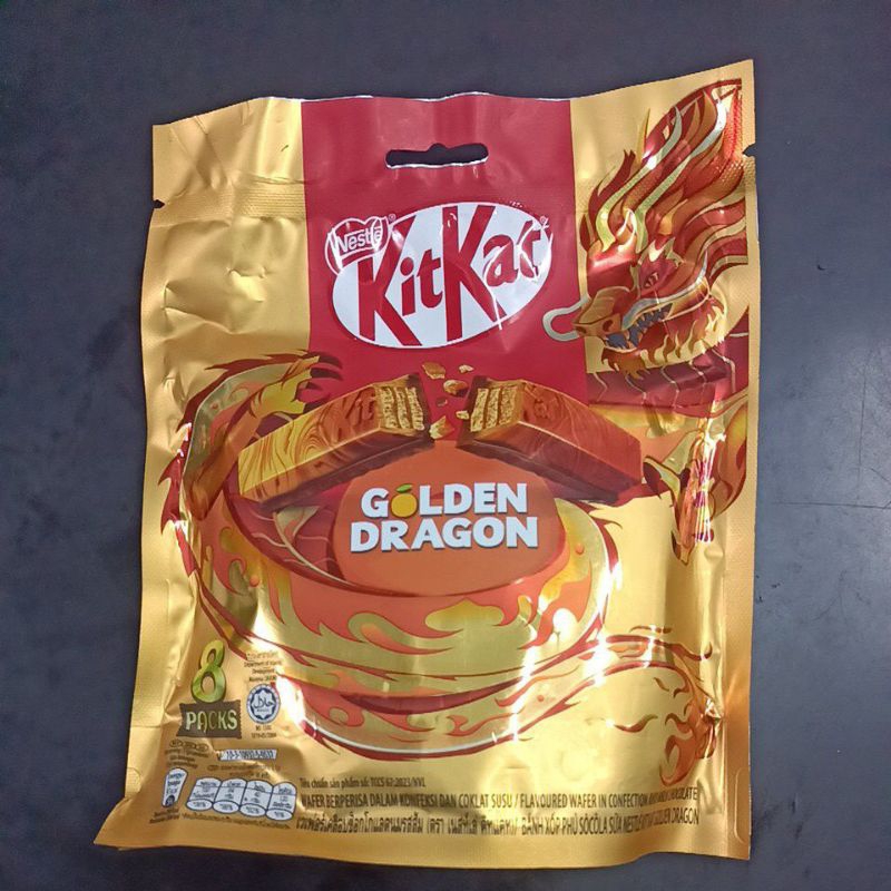

Kitkat Golden Dragon isi 8 Pack