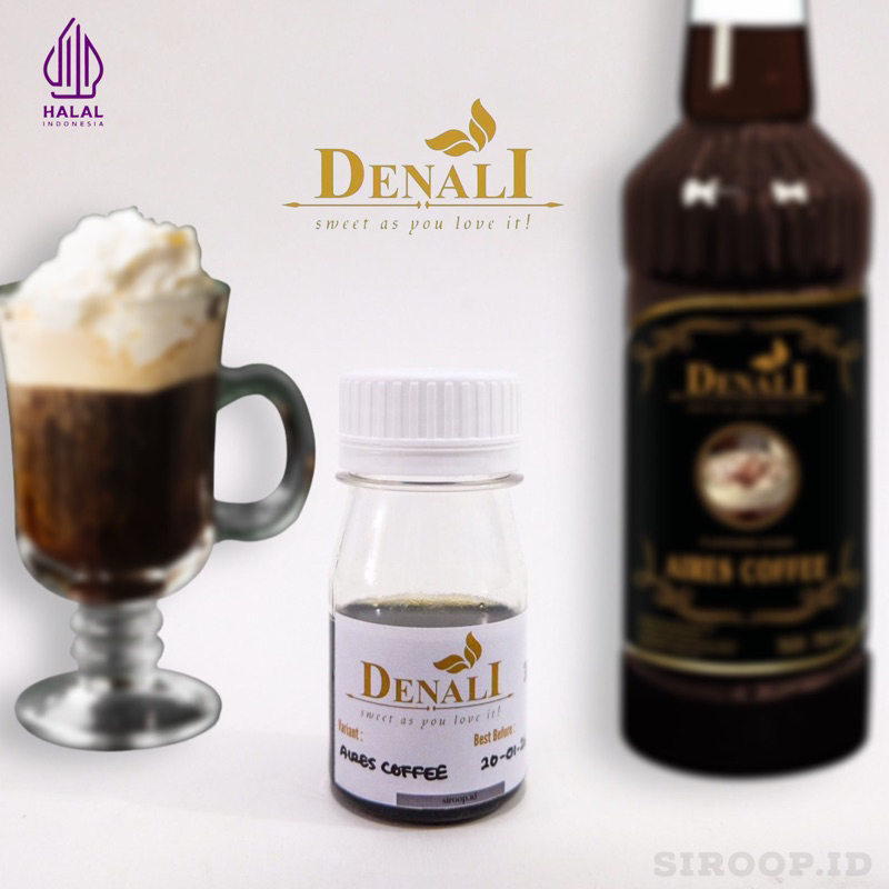 

Denali Syrup Repack Aires Coffee / Sirup Irish Kopi (30ml,75ml,100ml)