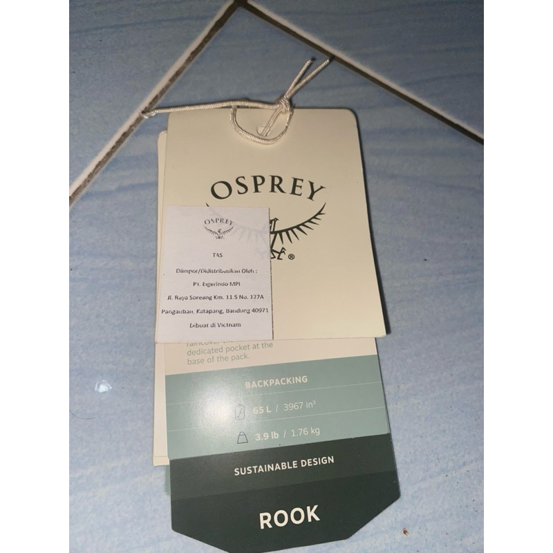 Carier osprey second