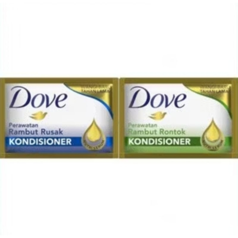 Dove Conditioner Sachet isi 1 renceng/12pcs