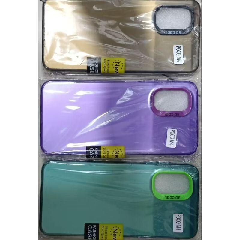 Case Poco M4 Casing Imd Polos Warna