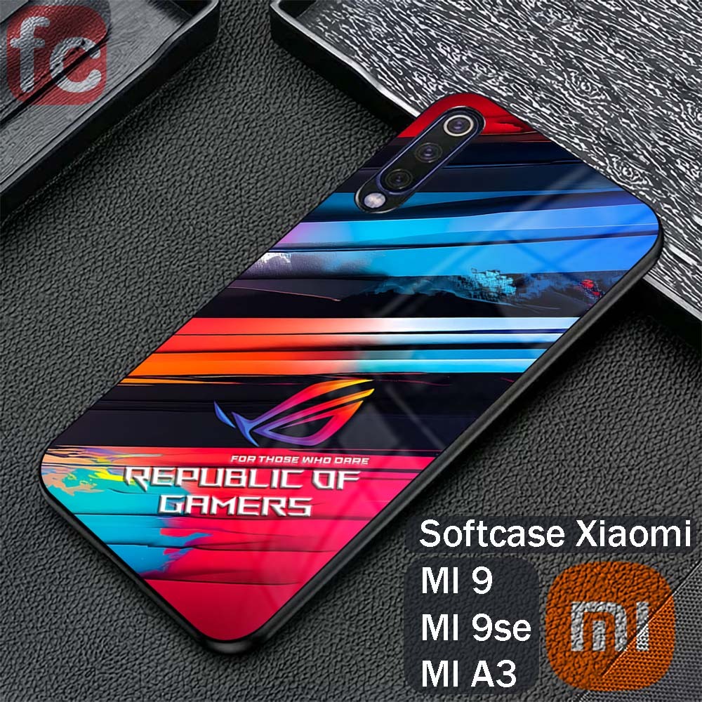 Softcase Kilau Xiaomi Mi 9 9se MI A3 | MI 9 Se |FR108| Case Hp Casing Kesing Mika Cover Pelindung Sm