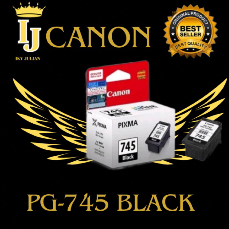 CANON Ink Cartridge PG-745 Black Printer Canon PIXMA iP2870S / MG2570S / TR4570S / TR4670S / TS207 /