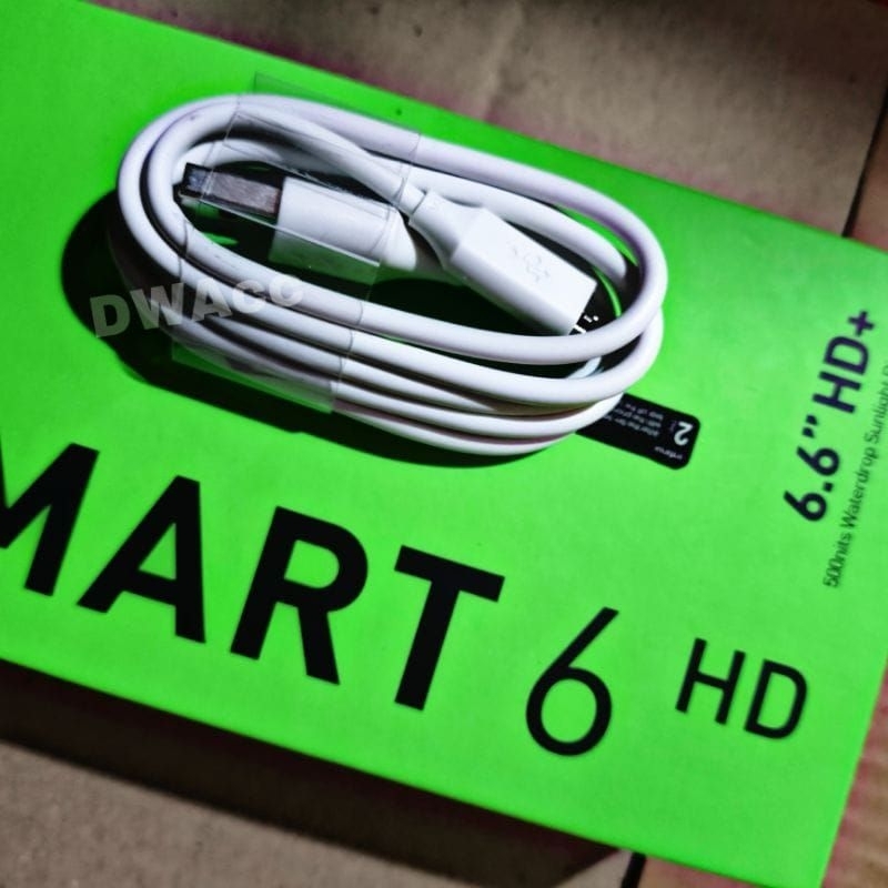 kabel ori bawaan Infinix Micro usb