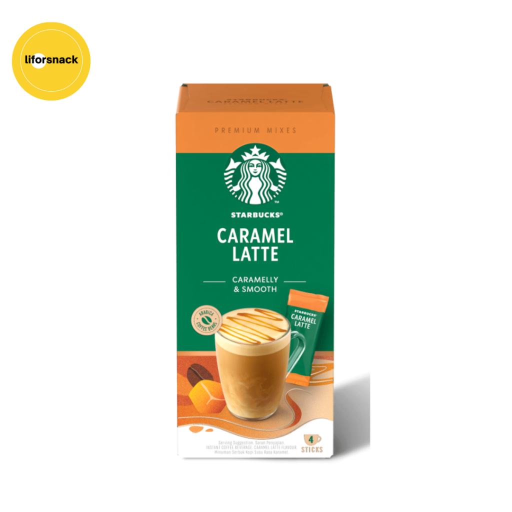 

Starbucks Caramel Latte Premium instant coffees