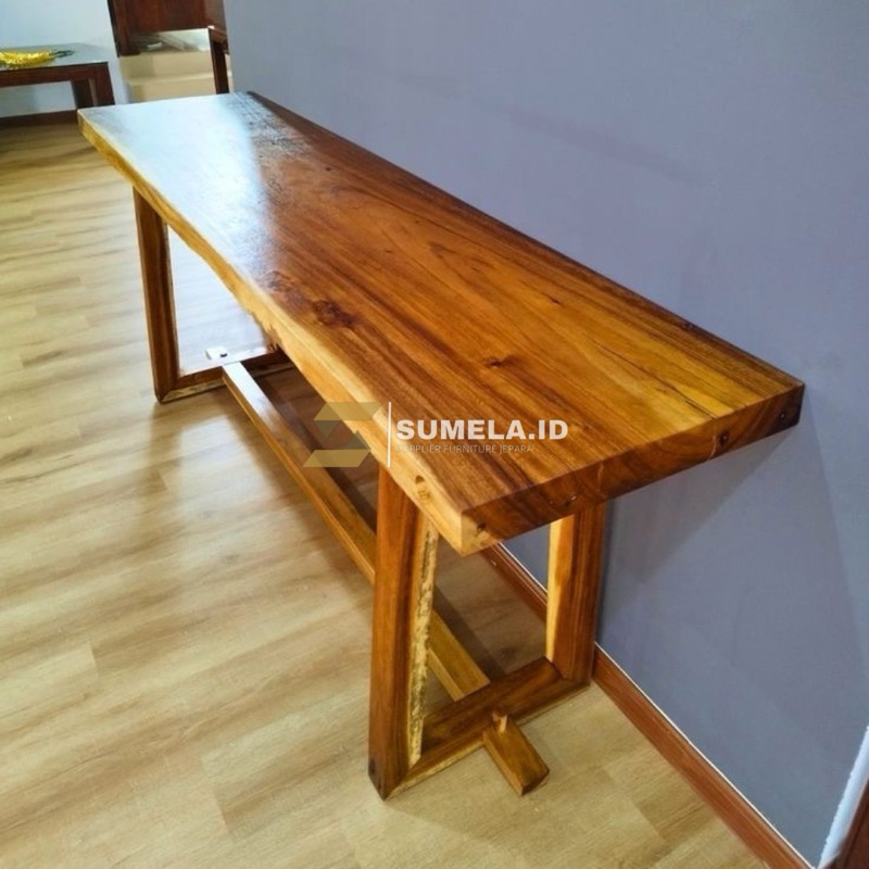 MEJA BAR CONSUL - MEJA BAR - MEJA CONSUL - MEJA KAYU TREMBESI