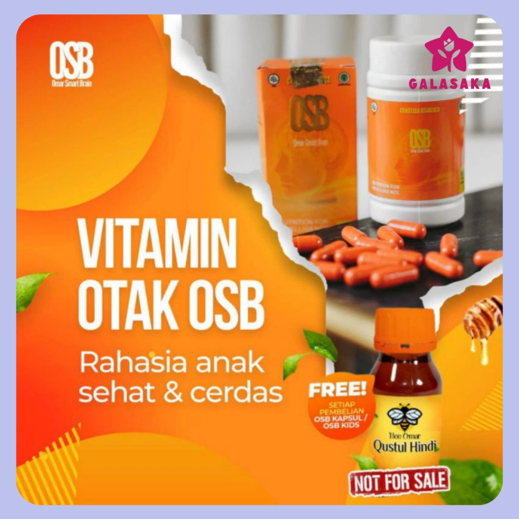 OSB VITAMIN OTAK KECERDASAN ANAK DEWASA MENINGKATKAN DAYA INGAT