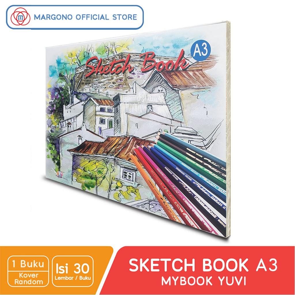 

My Book Yuvi Buku Gambar Sketsa Sketch Book A3 30 Lembar