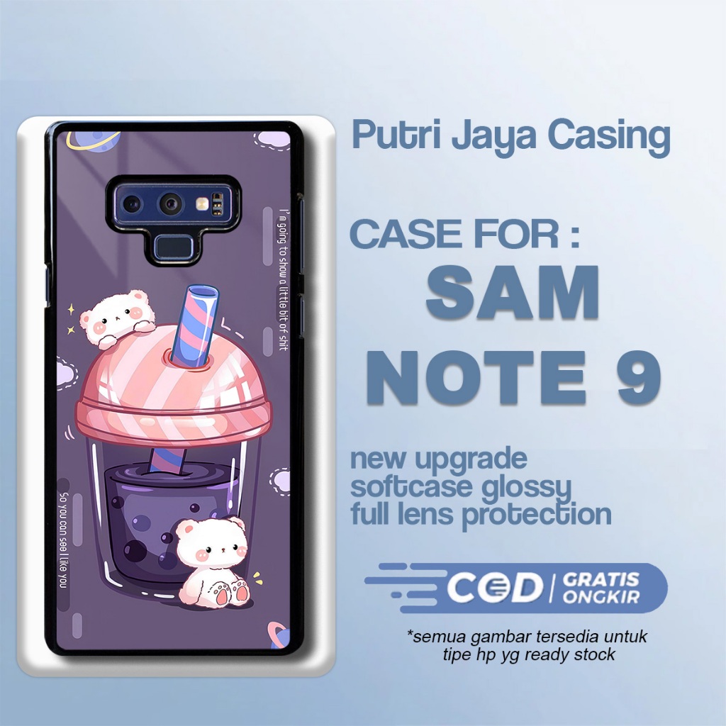 Casing Samsung Note 9 Terbaru Boba Case Samsung Note 9 Termurah Hardcase Softcase Glossy Terlaris