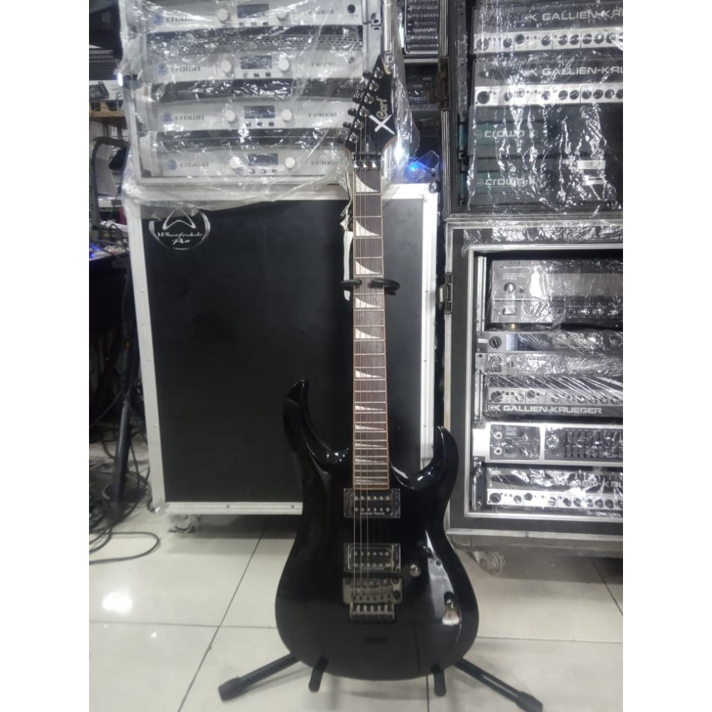 GITAR ELEKTRIK CORT X-CUSTOM BKM