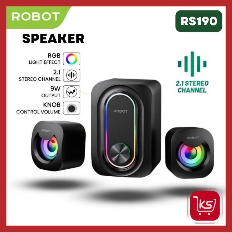SPEAKER KOMPUTER ROBOT RS190