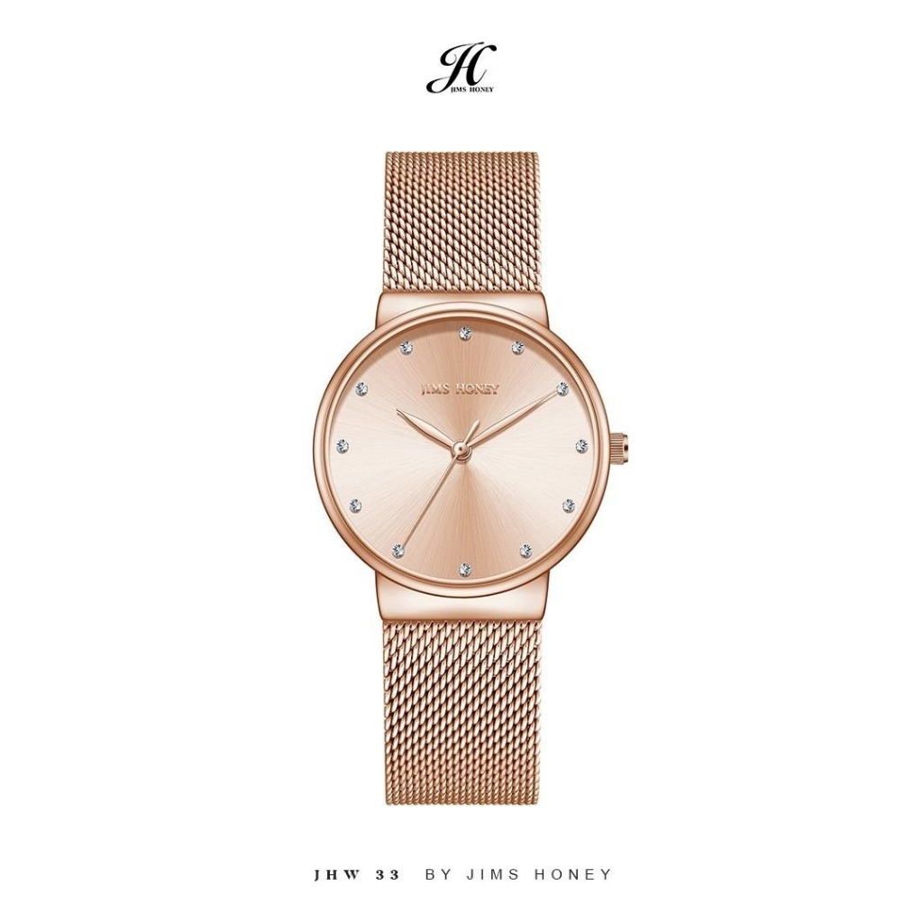 JIMS HONEY JHW 33 Jam Tangan Wanita Cewek Jimshoney Murah Elegan Fashion Casual Terbaru