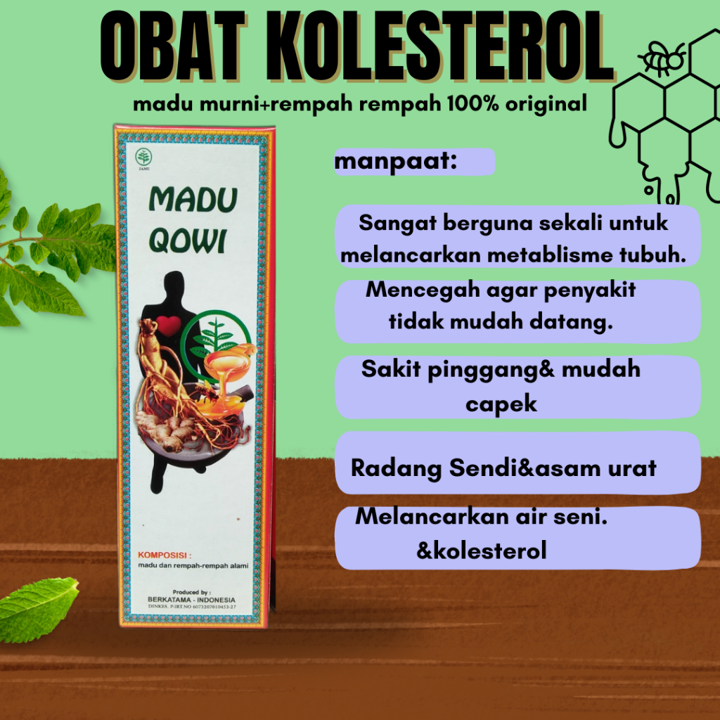 

Madu Herbal Qowi (COD) Termurah Obat Kolesterol Dan Asam Urat asli 100% Original