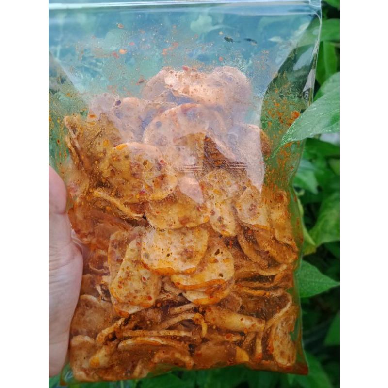 

basreng pedas sedang 250 gram extra daun jeruk