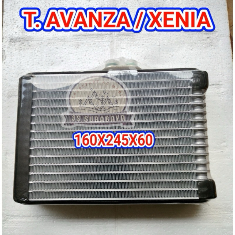 Evaporator Avanza Xenia Terrios Rush Lama 2004-2011 Ac Mobil Evap Cooling Coil Toyota Daihatsu (Baru