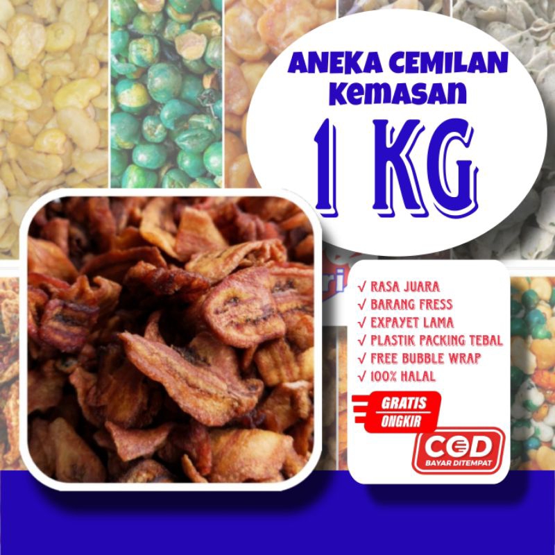 

Pisang sale kering 1 kg/ sale pisang kering/ psang sale/pisang madu