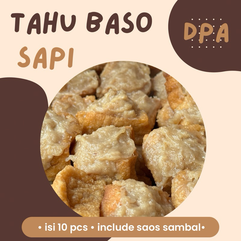 

DPA Tahu Baso Jumbo isi 10/ Taso / tahu bakso