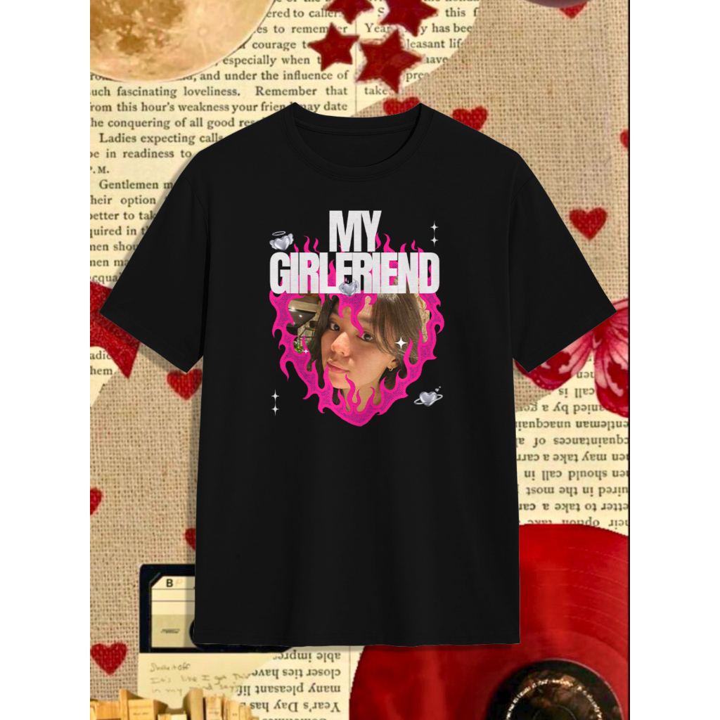 -AIME STREAT- T-shirt CUSTOM FOTO PACAR / Kaos CUSTOM FOTO PACAR