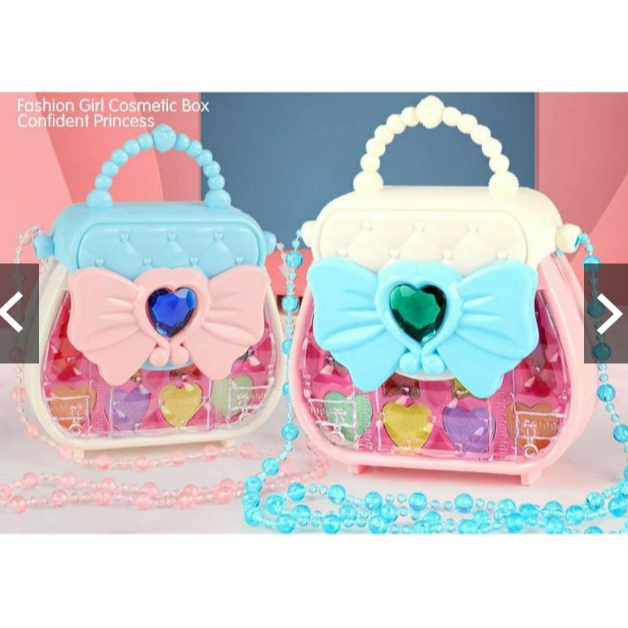 Mainan Anak Makeup Tas - Mainan Komestik Anak Bentuk Tas