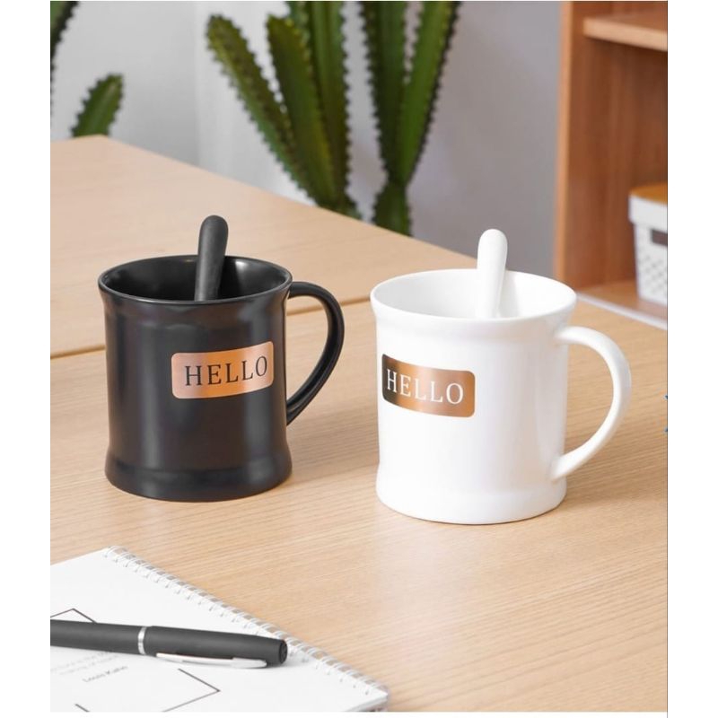 INFORMA GELAS MUG SET 2PCS//GELAS MUG//GELAS MINUM//GELAS KACA