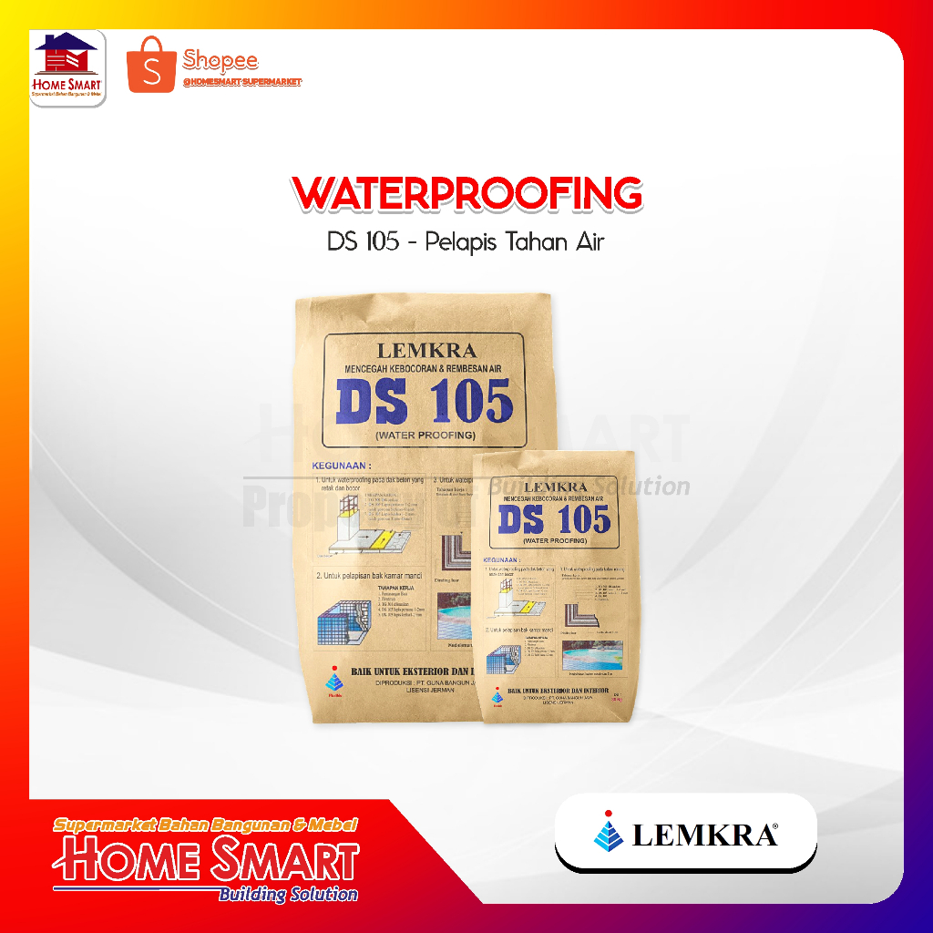 LEMKRA DS 105 GREY WATERPROOFING