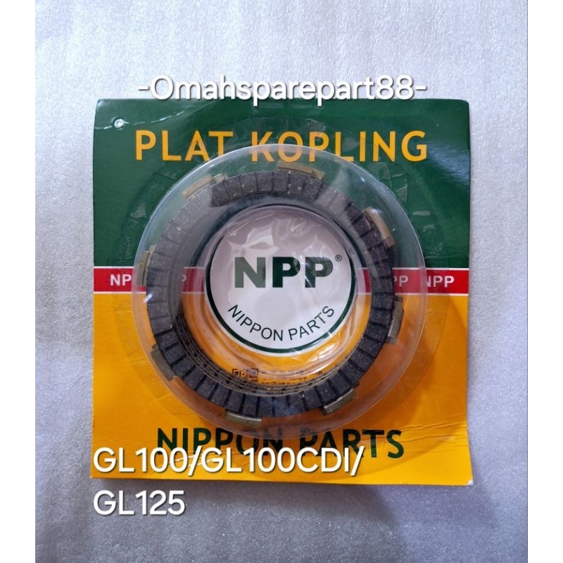 kampas kopling gl 100 gl 100 cdi gl 125 npp