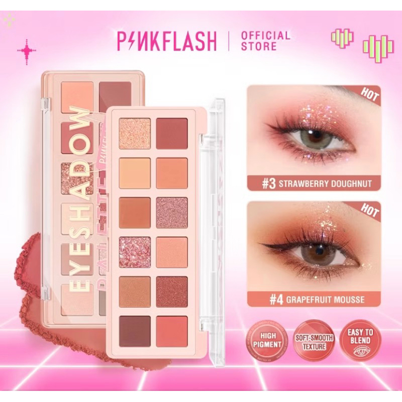 EYESHADOW PALETTE PINKFLASH